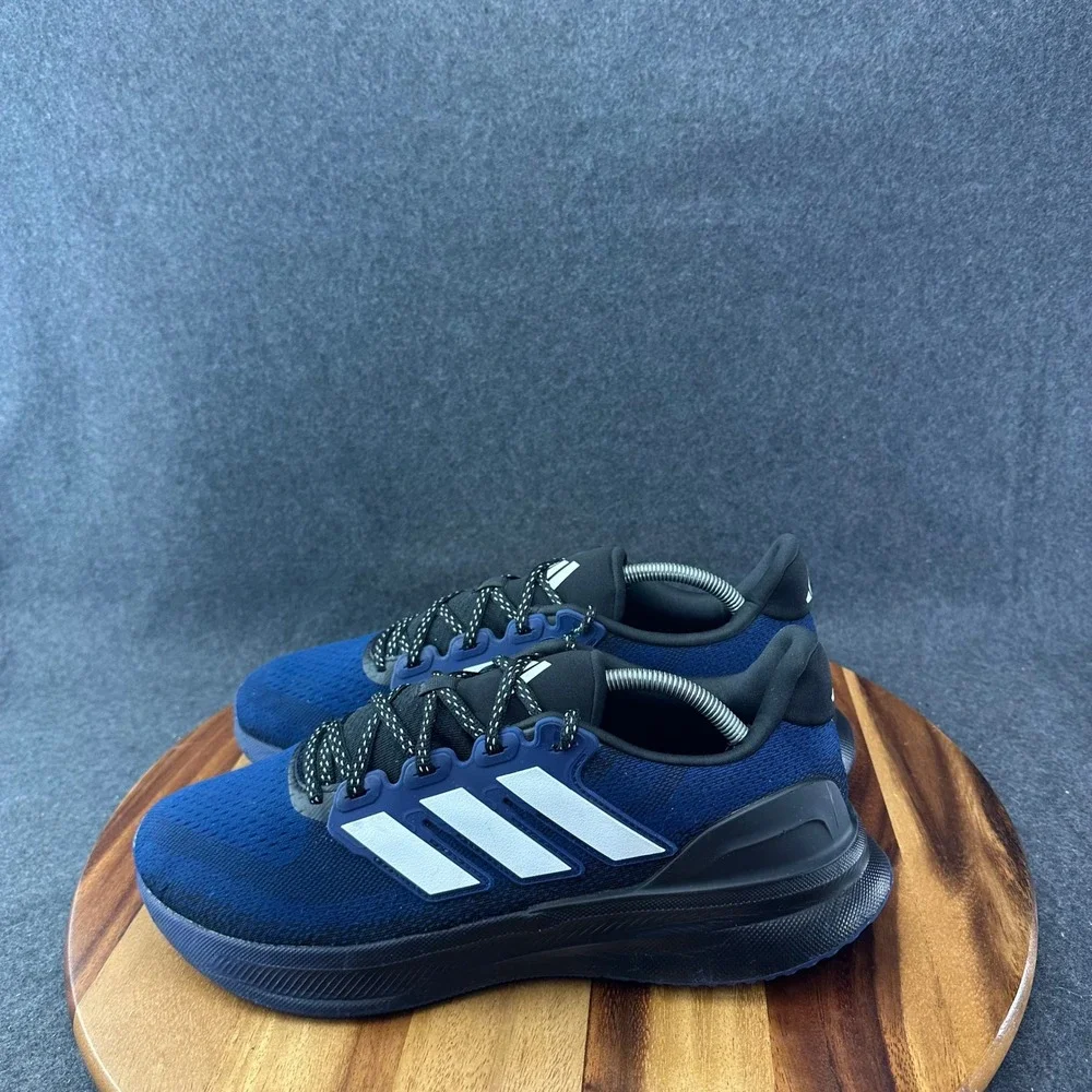 Adidas Ultrarun 5 Shoes Mens Size 12 Dark Blue White Black Running JQ3811